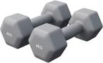 Gorilla Sports Vinyl Halterset 2 x 4 kg – Neopreen – Antisli, Verzenden, Nieuw