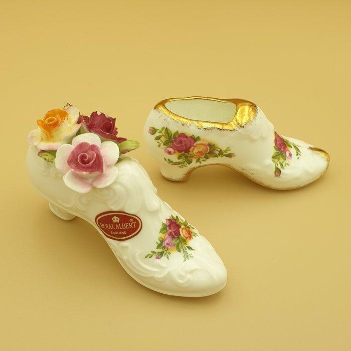 Decoratief ornament (2) - Royal Albert - Oude land rozen -, Antiquités & Art, Curiosités & Brocante