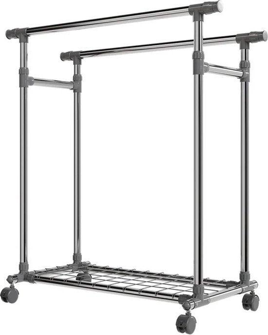 2dekans | Metalen kledingrek op wielen, Huis en Inrichting, Kasten | Kleerkasten, Ophalen of Verzenden