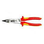 Knipex Installatietang 1000V - 200mm - verchroomd - Rood, Bricolage & Construction, Outillage | Outillage à main
