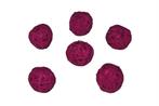 Rotan stro bal 15 stuks Fuchsia dia 4 cm. Rota. NBal, Nieuw