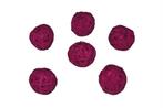 Rotan stro bal 15 stuks Fuchsia dia 4 cm. Rota. NBal