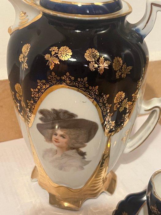 Koffieservies (10) - Porselein, Antiek en Kunst, Antiek | Glaswerk en Kristal