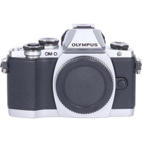 Tweedehands Olympus E-M10 body zilver CM3778, Audio, Tv en Foto, Fotocamera's Digitaal, Gebruikt, Olympus, Ophalen of Verzenden