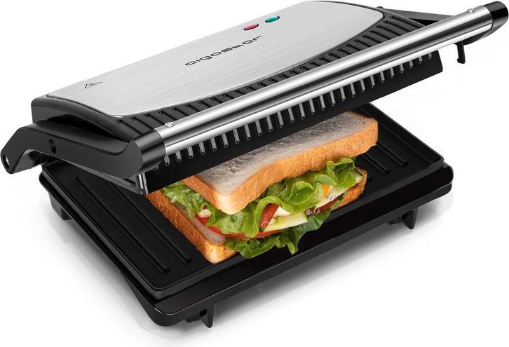 Tosti apparaat - Tosti ijzer - Contactgrill - Grill apparaat, Elektronische apparatuur, Contactgrills, Nieuw, Verzenden
