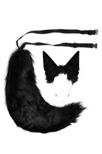 Haarband Furry Oren Staart Set Zwart Wolf Kat Vos Diadeem Do, Vêtements | Femmes, Costumes de carnaval & Vêtements de fête, Ophalen of Verzenden