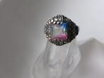 Zilver, Marcasites - Ring - Art Deco