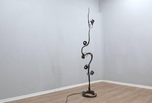 Salvino Marsura - Staande lamp - IJzer - Brutalistische, Antiek en Kunst, Antiek | Verlichting