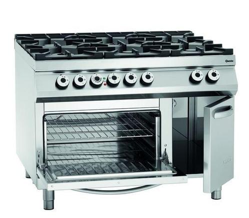 Gasfornuis | GO NS | 6 Kookpitten | 1x 3.5kW + 2x 5kW + 3x, Zakelijke goederen, Horeca | Keukenapparatuur, Nieuw in verpakking
