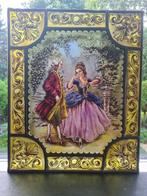 Geïnspireerd door de Art Nouveau stijl Glas-in-loodraam -, Antiek en Kunst