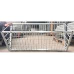 Hooiruif 120 cm met sterk gaas - dubbele hooiruif (