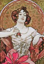 Alphonse Mucha (1860-1939) (after) - The Precious Stones:, Huis en Inrichting, Nieuw