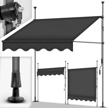 Tillvex® Klemluifel - Balkonluifel zonder boren - 200cm - Ve beschikbaar voor biedingen