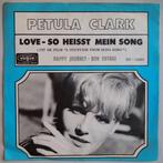 Petula Clark - Love so heisst mein Song - Single, Cd's en Dvd's, Pop, Gebruikt, 7 inch, Single