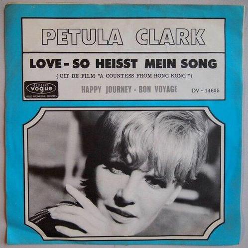 Petula Clark - Love so heisst mein Song - Single, Cd's en Dvd's, Vinyl Singles, Single, Gebruikt, 7 inch, Pop