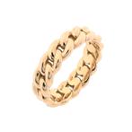 18 Krt. Classico gouden ring | BRON (merk ring), Handtassen en Accessoires, Ringen, Gebruikt, Overige kleuren, 19 tot 20, Ophalen of Verzenden