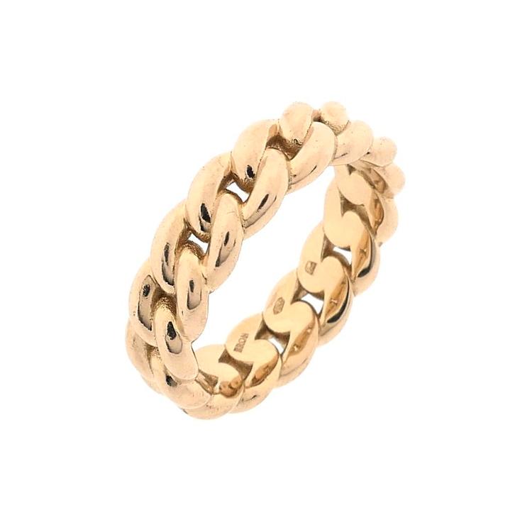 18 Krt. Classico gouden ring | BRON (merk ring), Handtassen en Accessoires, Ringen, Dame, Overige kleuren, 19 tot 20, Gebruikt
