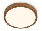 Veiling - BRILONER - LED Plafondlamp met houtlook 3.000K war, Nieuw
