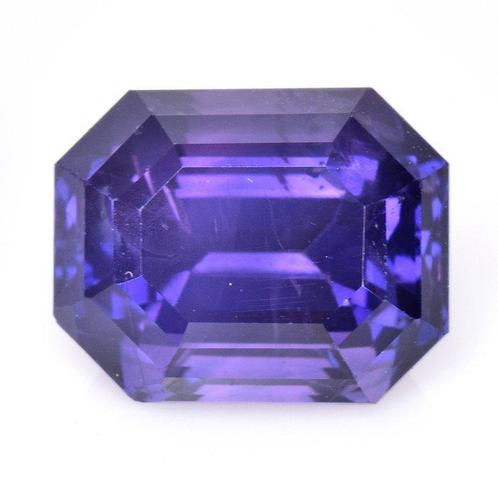 Violet, Violet Saphir - 3.17 ct - International Gemological, Handtassen en Accessoires, Edelstenen