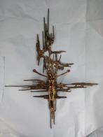 Kruis - Brons - 1960-1970 - Geïnspireerd door Dali - 62 cm, Antiek en Kunst