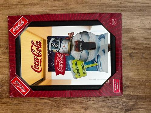 Coca-Cola - Reclamebord (5) - Glas, Metaal, Antiek en Kunst, Antiek | Speelgoed