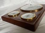 Weerstation - Vintage barometer, hygrometer en thermometer
