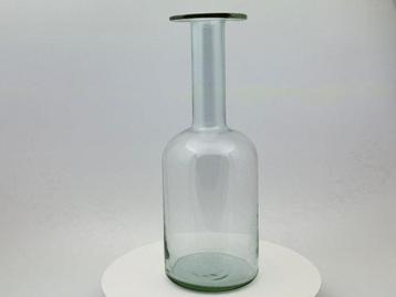 Holmegaard - Otto Brauer - Vaas - Glas - Transparante