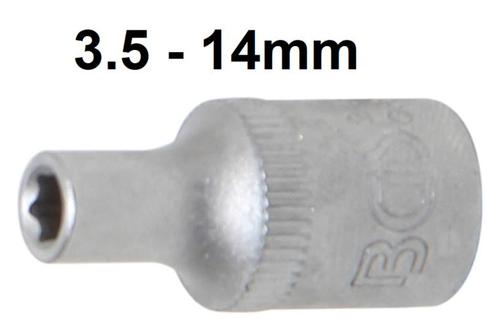Bgs Technic 1/4  pro torque dop, 3,5 mm, Auto-onderdelen, Banden en Velgen, Verzenden