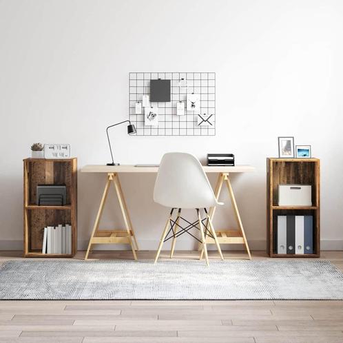 vidaXL Tv-meubelset 2 pcs Oud hout 72 x 35 x 36.5 cm Bewerkt, Huis en Inrichting, Kasten |Televisiemeubels, Nieuw, Verzenden