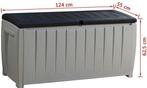 Tweedekans | Keter Novel Opbergbox - 340L - 124x55x62.5cm -, Ophalen of Verzenden, Nieuw