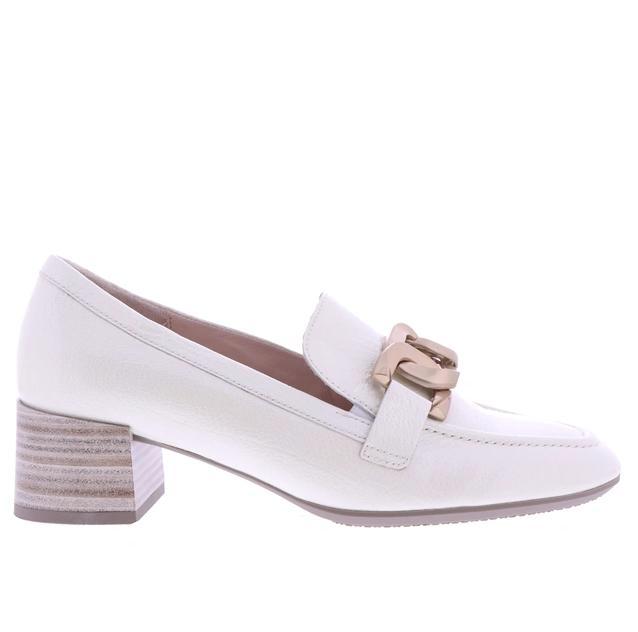 2eChoix | Gabor Escarpins en cuir verni blanc - Hauteur du, Kleding | Dames, Schoenen, Ophalen of Verzenden