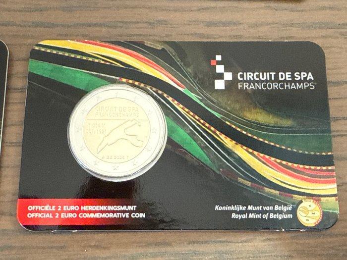 Belgique. 2 Euro 2025 Circuit de Spa Francorchamps (4, Postzegels en Munten, Munten | Europa | Euromunten