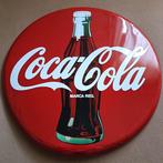 Coca-Cola - Coca cola - Emaille bord - Staal, Antiek en Kunst, Antiek | Wandborden en Tegels