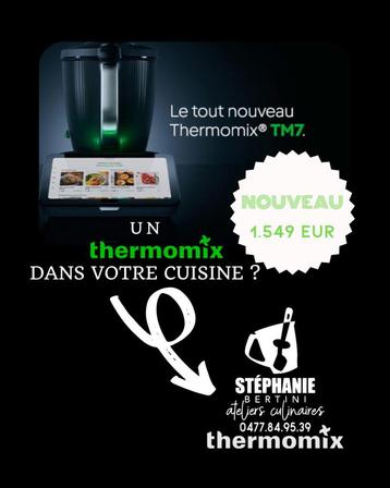NOUVEAU THERMOMIX TM7 - 1.549 EUR - Commande beschikbaar voor biedingen