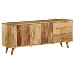 vidaXL Dressoir 170x40x70 cm massief mangohout, Verzenden, Nieuw