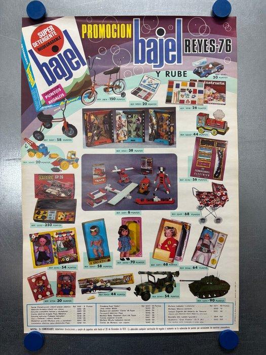 Lit. Ortega - madelman - Cartel Juguetes, Madelman,, Antiek en Kunst, Kunst | Tekeningen en Fotografie