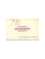 1952 AUSTIN HEALEY 3 LITRE SPORTS CONVERTIBLE BROCHURE, Boeken, Nieuw