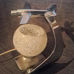 Tafellamp - Chroom en Überfangglas, Antiek en Kunst