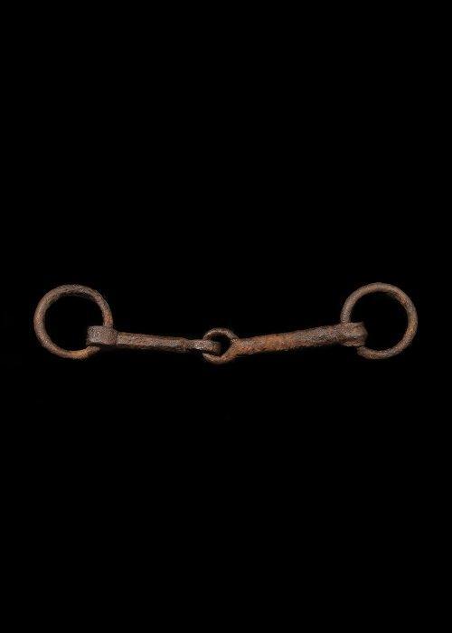 Oud-Romeins IJzer Bridle Snaffle Bits (Zonder minimumprijs), Antiek en Kunst, Antiek | Overige Antiek