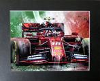 Ferrari - Monaco Grand Prix - Charles Leclerc - Artwork, Verzamelen, Nieuw