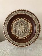 Doos (2) - Hout, parelmoer, Been - doos en plaat met