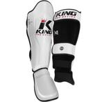 Kickboks Scheenbeschermers King Pro Boxing KPB/SG 3 Wit, Verzenden, Nieuw, Overige