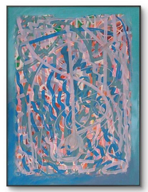 Sergio Romero - NO RESERVE Código Elevado SRJ244, Antiek en Kunst, Kunst | Schilderijen | Modern