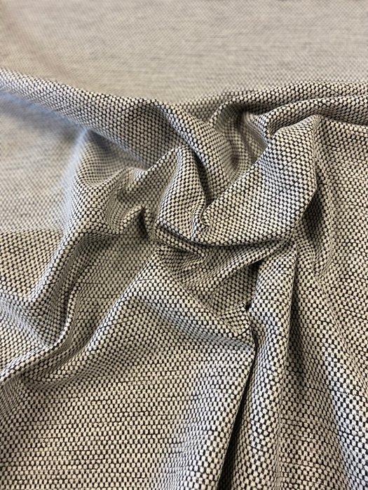 Minotti - Alto pregio! Luxe geweven stof MINOTTI zwart en, Antiek en Kunst, Antiek | Tapijten, Tafelkleden en Textiel