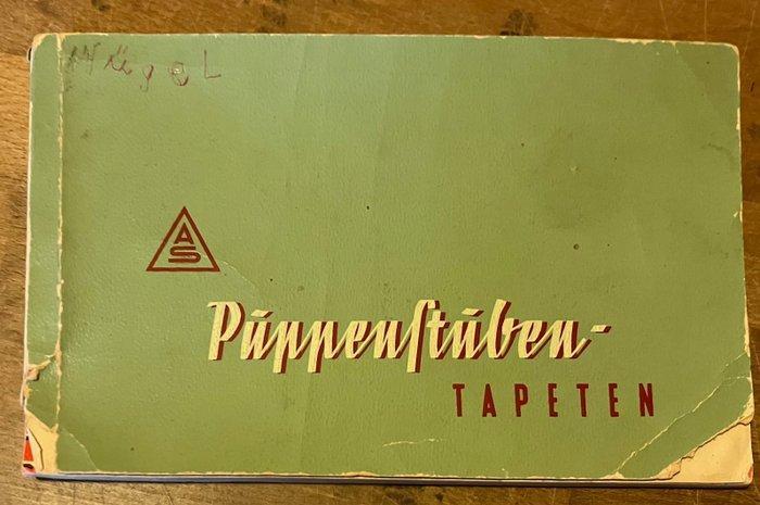 AS - Puppenstuben-Tapeten (36 dolls house wallpaper, Antiek en Kunst, Antiek | Boeken en Manuscripten