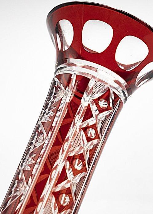 Kralik Art Deco Crystal Glass Vase 1920 - Vaas - Kristal, Antiek en Kunst, Antiek | Glaswerk en Kristal