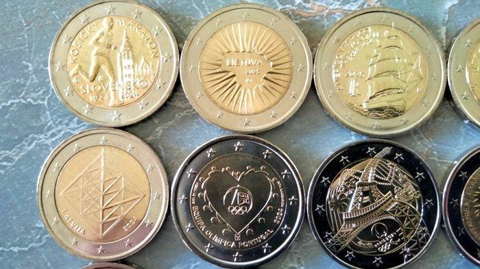 Europa. 2 Euro 2012/2025 (20 pièces) (Zonder Minimumprijs), Postzegels en Munten, Munten | Europa | Euromunten