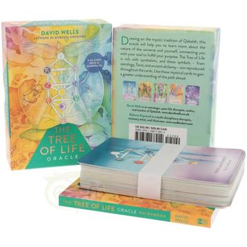 The Tree of Life Oracle - David Wells (Eng) - 44 oracle card, Verzenden