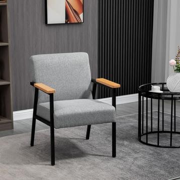 Eetkamerstoel – Relax - Comfortabel – Stijlvol - Grijs, Nieuw, Ophalen of Verzenden, Modern, Stof