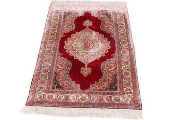 Tapis turc Kayseri en pure soie avec un design époustouflant